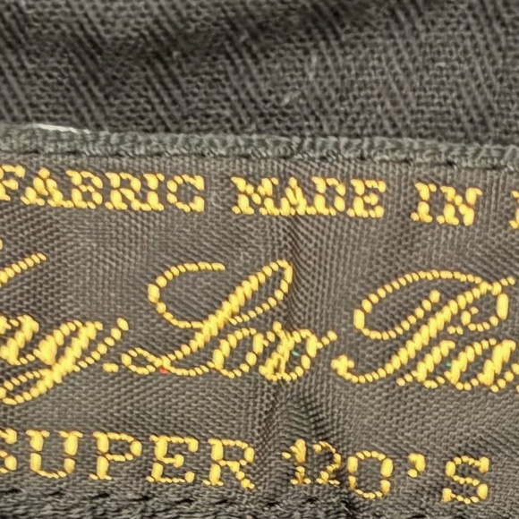 J Crew Ludlow Slim Loro Piana Super 120's Wool Dress Pants Lined Black 32x32 - Picture 3 of 3